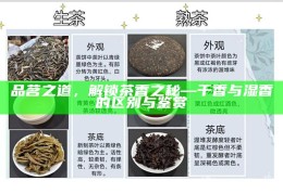品茗之道，解锁茶香之秘—干香与湿香的区别与鉴赏
